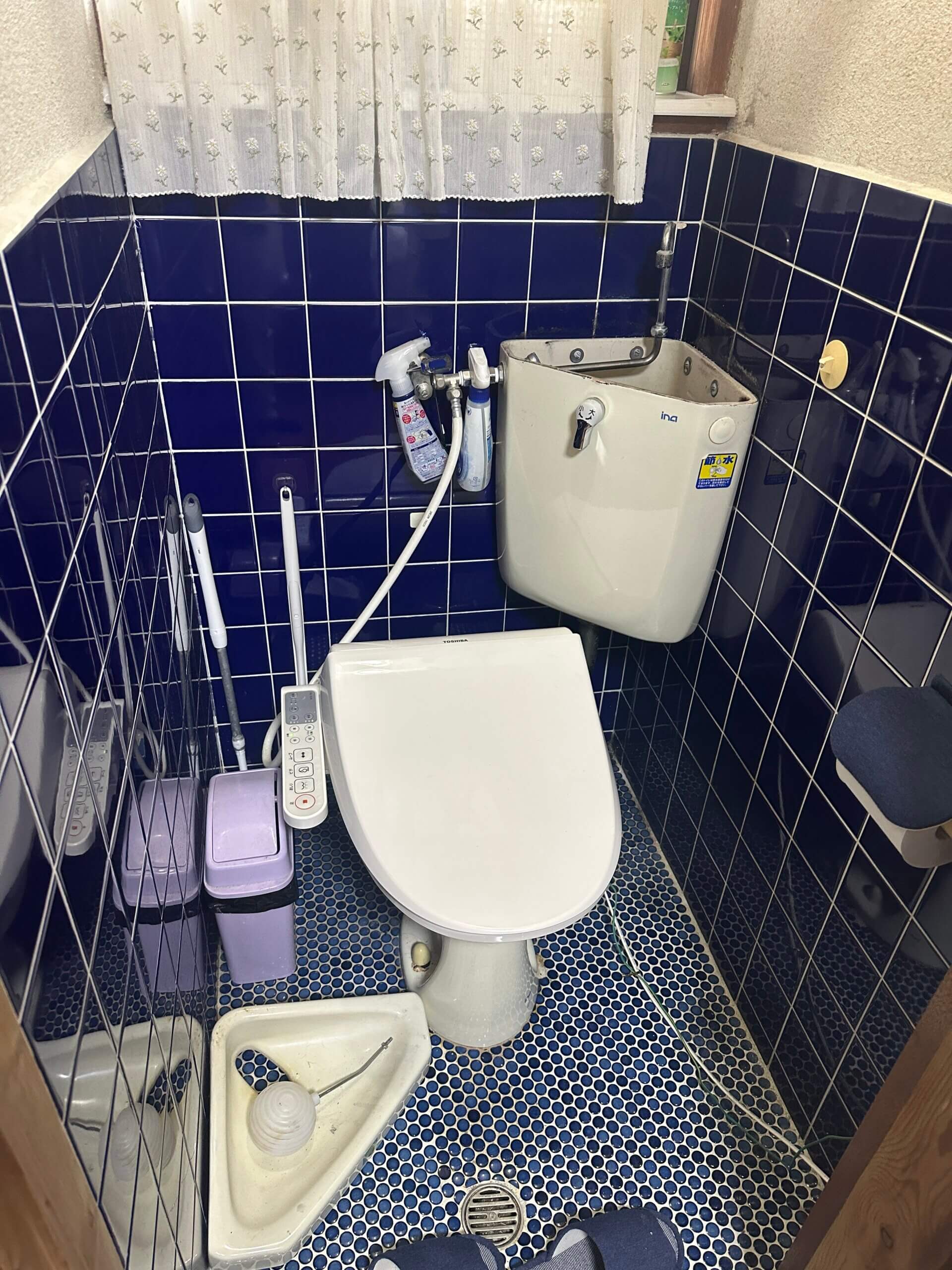 トイレの水漏れを解消-芦屋市山手町